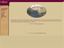 Tablet Screenshot of callawayhoa.org